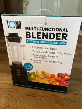 TOMO Multi-Functional Blender 2L 8-Blade Power Blender